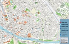 Florence Attractions Map Pdf - Free Printable Tourist Map Florence - Florence City Map Printable