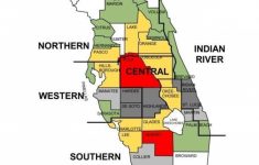 Florida Citrus Producing Regions And Counties, 2006–2007 Source - Where Are Oranges Grown In Florida Map