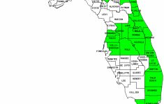 Florida Counties Visited (With Map, Highpoint, Capitol And Facts) - Florida Airparks Map