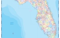 Florida County Wall Map - Maps - Florida Wall Map