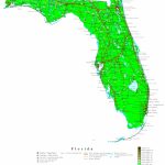 Florida Elevation Map   Florida Elevation Map Free