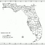 Florida Free Map   Florida County Map Printable