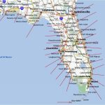 Florida Gulf Coast Beaches Map | M88M88   Map Of Florida Cities And Beaches
