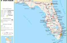 Florida Highway Map - Where Is Ft Pierce Florida On A Map