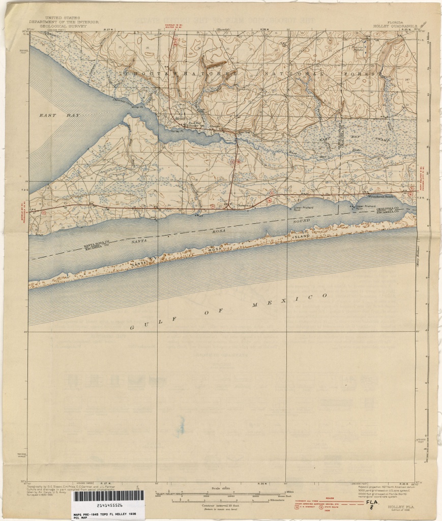 Florida Historical Topographic Maps - Perry-Castañeda Map Collection - Street Map Panama City Florida