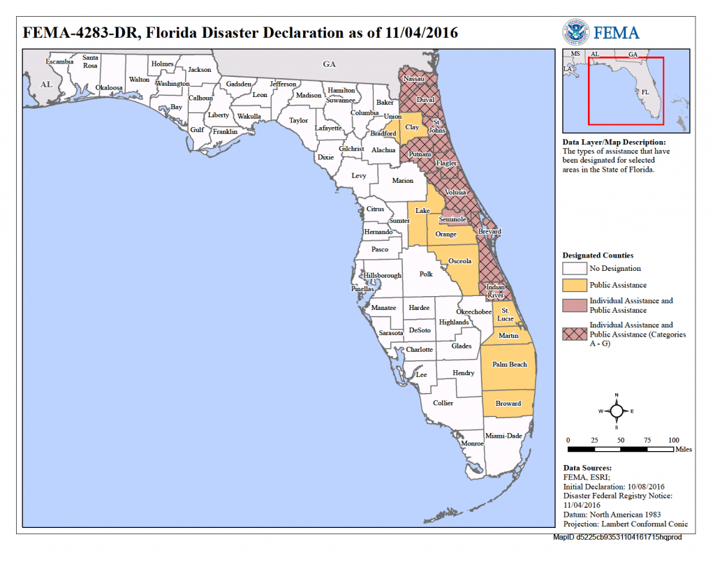 Florida Hurricane Matthew (Dr-4283) | Fema.gov - Fema Flood Maps Indian River County Florida