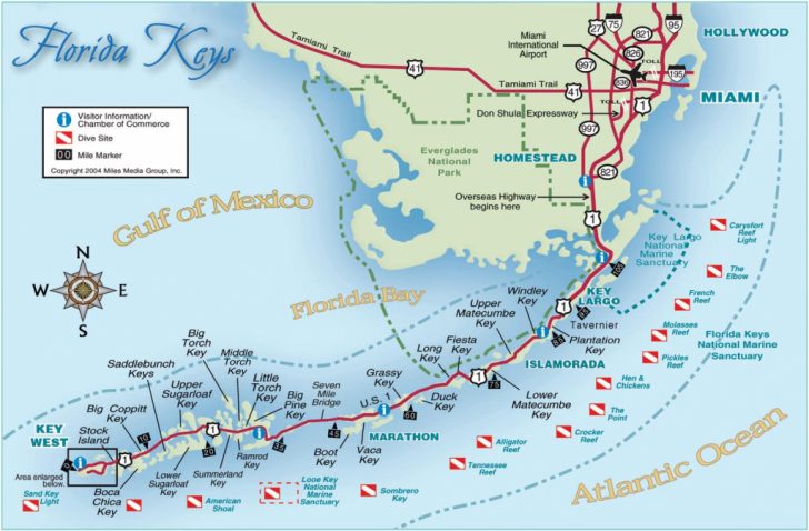 Map Of Florida Keys Resorts