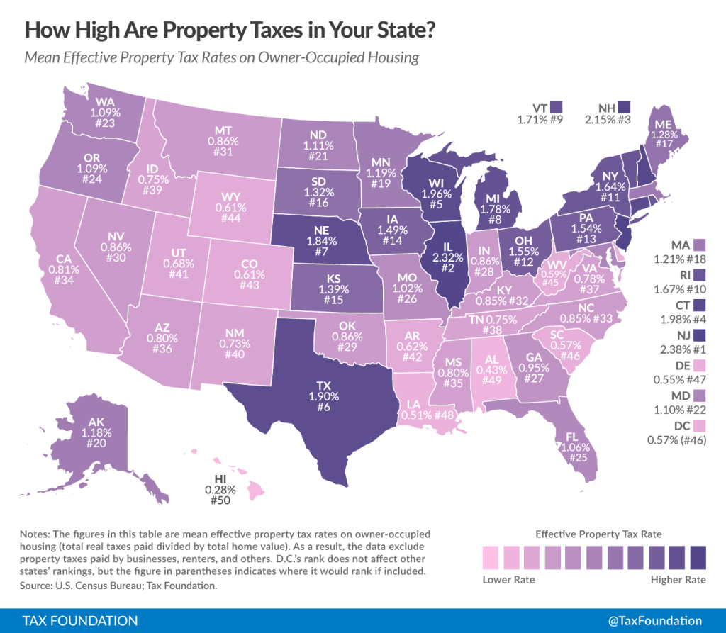 Florida: Legislature Wants To Roll Property Taxes Into State Sales - Florida Property Tax Map