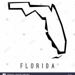 Florida Map Black And White Stock Photos & Images – Alamy – Florida Map Black And White