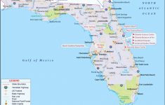 Florida Map | Map Of Florida (Fl), Usa | Florida Counties And Cities Map - Natural Springs Florida Map