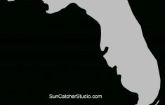florida map outline printable state shape stencil pattern florida map outline printable Florida – Map Outline, Printable State, Shape, Stencil, Pattern - Florida Map Outline Printable