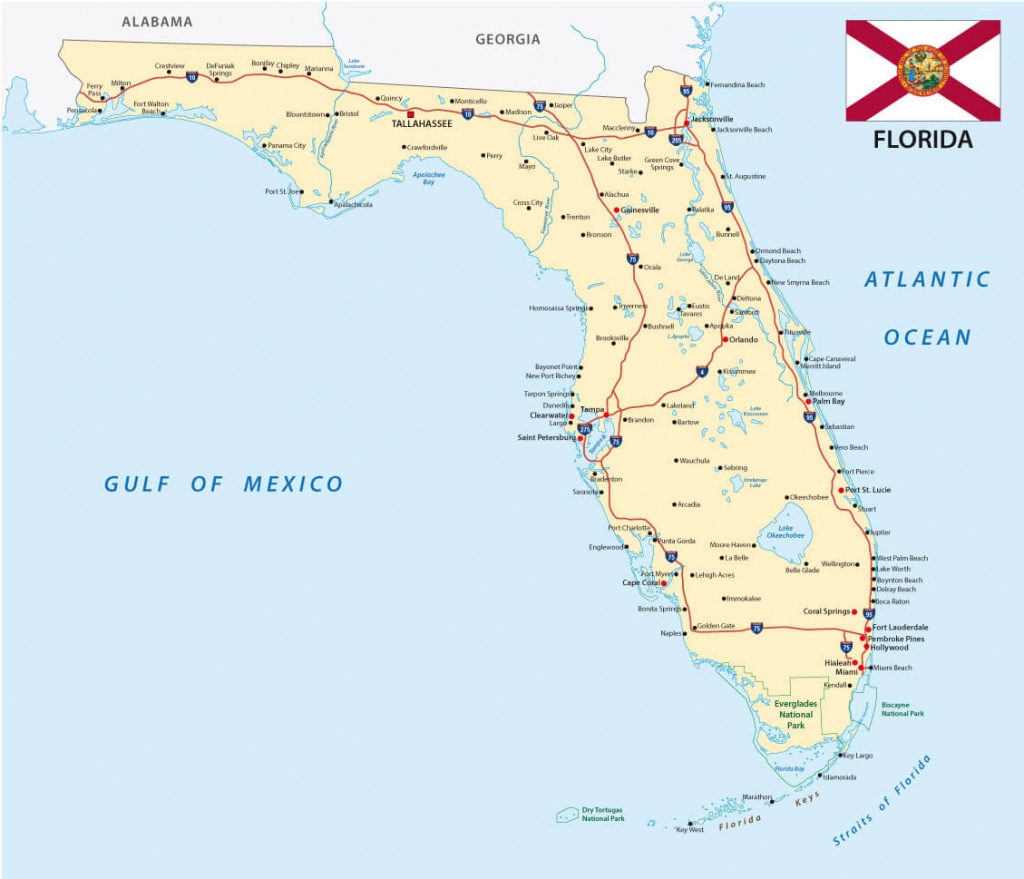 Florida Map - Where Is Cocoa Beach Florida On The Map