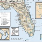 Florida Map With All Cities | Sitedesignco   Road Map Of South Florida