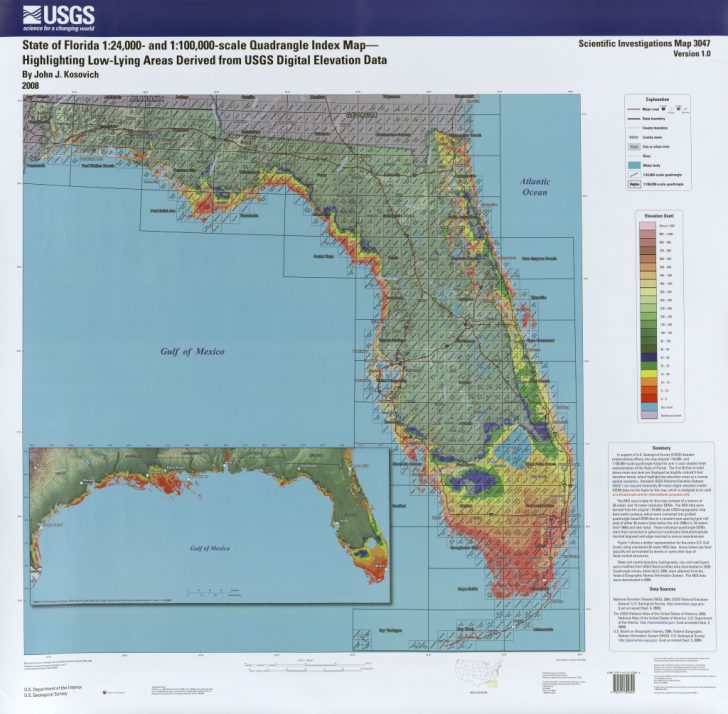 South Florida Topographic Map
