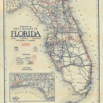 Florida Memory   Clason's Guide Map Of Florida, C. 1927   Branford Florida Map