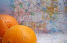 Florida Oranges Stock Photos &amp; Florida Oranges Stock Images - Alamy - Where Are Oranges Grown In Florida Map
