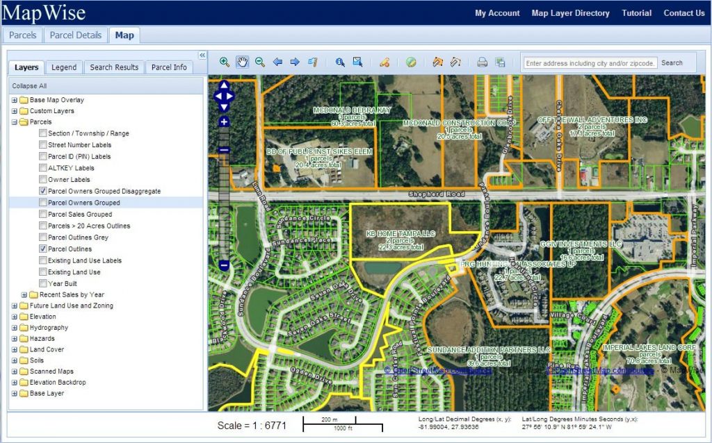 Florida Property Appraiser Parcel Maps And Property Data Flood Zone Map Osceola County Florida