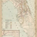 Florida [Railroad Map]   Barry Lawrence Ruderman Antique Maps Inc.   Florida Railroad Map