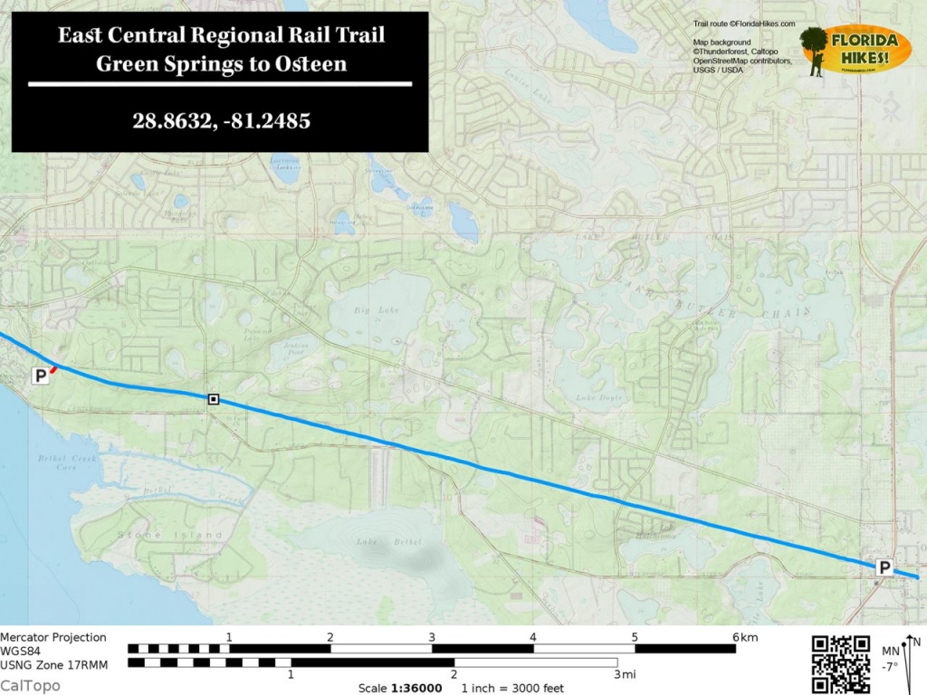 Florida Rails To Trails Map - Rails To Trails Florida Map