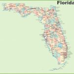 Florida Road Map With Cities And Towns   Free Map Of Florida Cities
