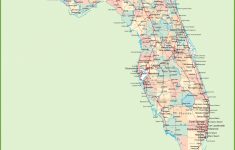 Florida Road Map With Cities And Towns - Road Map Of South Florida