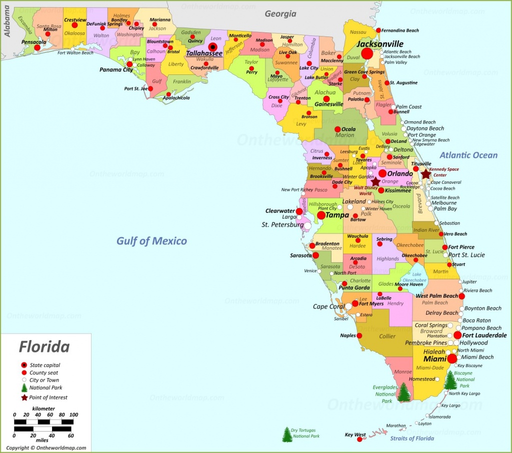 Florida State Maps | Usa | Maps Of Florida (Fl) - Florida Lakes Map