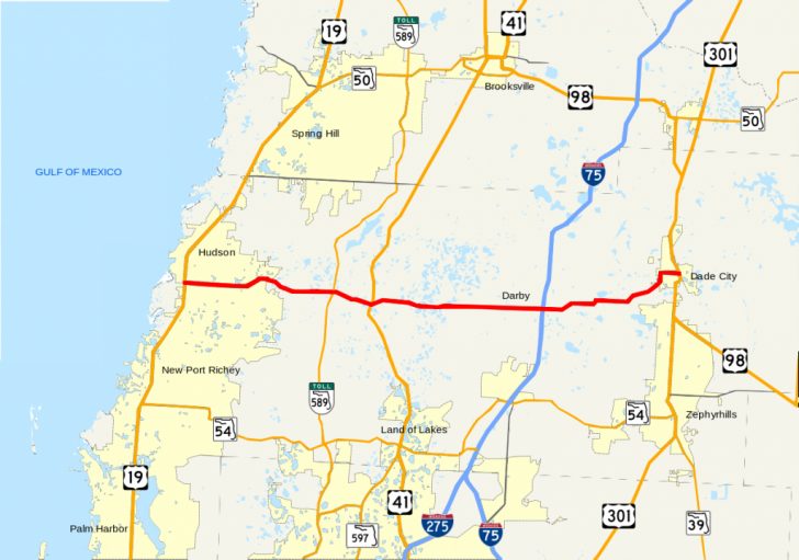 Florida State Road 52 Wikipedia - Florida State Road 52 Wikipedia Google Maps Hudson Florida 728x511