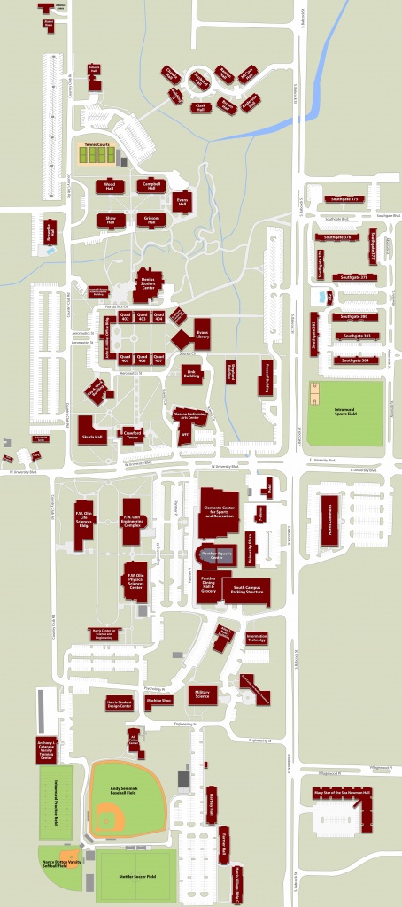 Florida Tech Campus Map | Woestenhoeve - Florida Tech Map