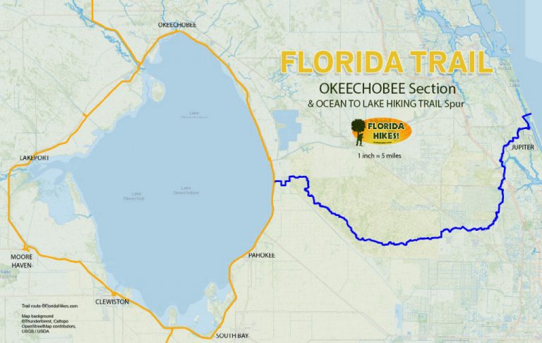 Florida Trail, Okeechobee Section | Florida Hikes! - Lake Okeechobee ...