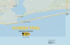 Florida Trail, Seashore | Florida Hikes! - Navarre Florida Map