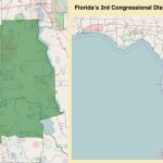 Florida's 3Rd Congressional District   Wikipedia   District 27 Florida Map