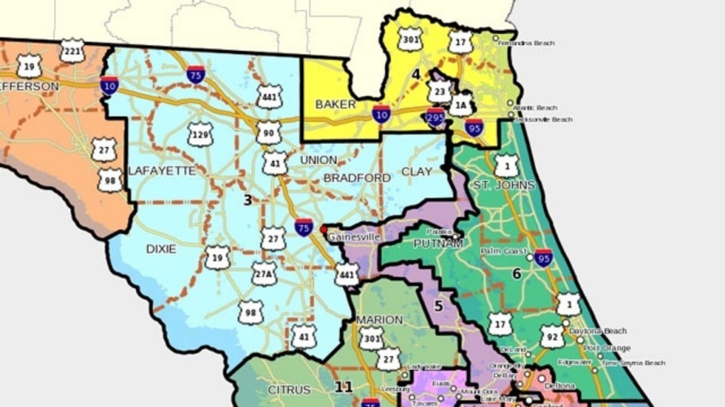 Florida&amp;#039;s 6Th Congressional District - Florida 6Th District Map