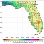 Florida's Climate And Weather   Florida Temp Map