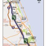 Florida's Turnpike   The Less Stressway   Map Of Florida With Port St Lucie