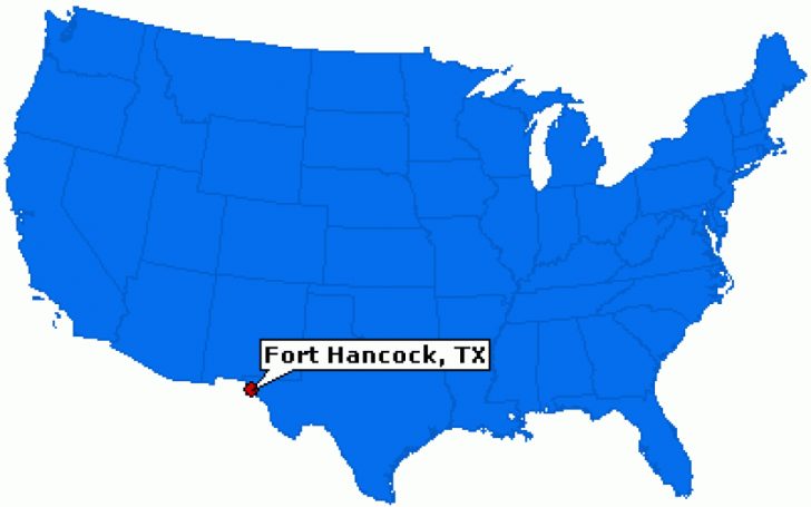 Fort Hancock Texas Map