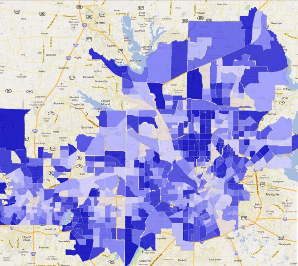 Fort Worth Crime Map Crime Map Fort Worth (Texas Usa) Texas Crime