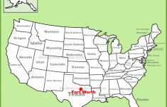 Fort Worth Maps | Texas, U.s. | Maps Of Fort Worth - Where Is Fort Worth Texas On A Map