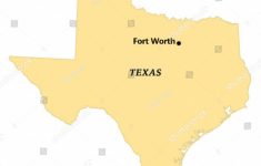 Fort Worth Texas Locate Map Stock Vector (Royalty Free) 259930094 - Where Is Fort Worth Texas On A Map
