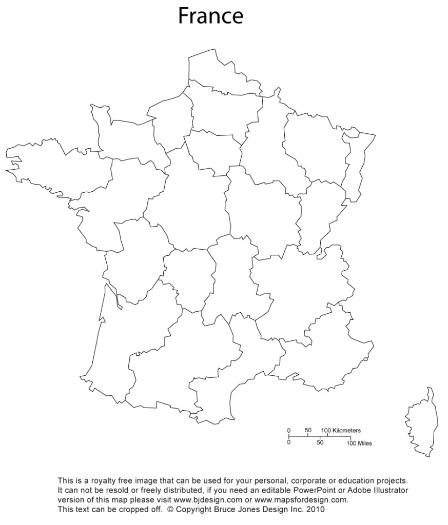 France Map, Printable, Blank, Royalty Free, Jpg - Printable Map Of France Regions