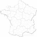 France Political Map   Map Of France Outline Printable