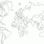 Free Atlas, Outline Maps, Globes And Maps Of The World   Hemisphere Maps Printable