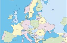 Free Europe Map Printable~ Blank, With Countries, And Other Formats - Europe Map Puzzle Printable