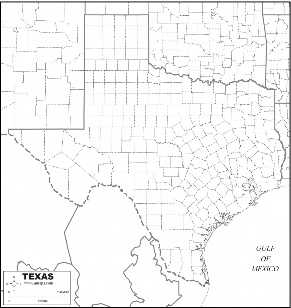 Free Map Of Texas - Free Printable Map Of Texas