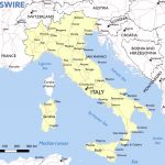 Free Maps Of Italy – Mapswire   Printable Map Of Italy With Cities