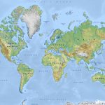 Free Physical Maps Of The World – Mapswire   Free Printable Political World Map