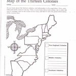 Free Printable 13 Colonies Map … | Activities | 7Th G…   Outline Map 13 Colonies Printable