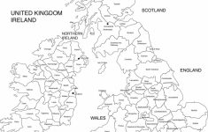 Free Printable Map Of Ireland | Royalty Free Printable, Blank - Uk Map Outline Printable