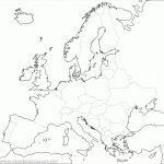 Free Printable Maps Of Europe   Free Printable Outline Maps