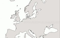 Free Printable Maps Of Europe - Printable Blank Physical Map Of Europe