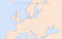 Free Printable Maps Of Europe - Printable Blank Physical Map Of Europe